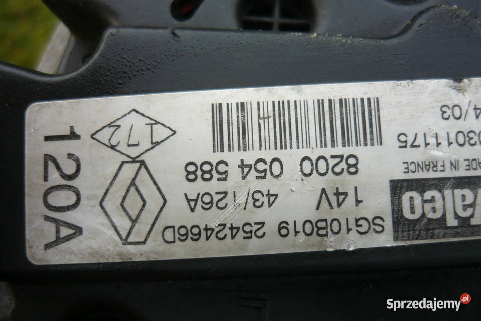 Sprzedam alternator do Reno Scenic 2004 Szczecin