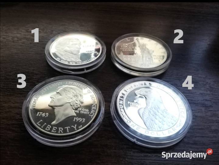 1 dolar USA srebro Madison Statua Wolności Opole