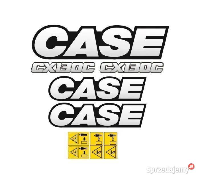 Naklejki oklejenie naklejka CASE CX130C