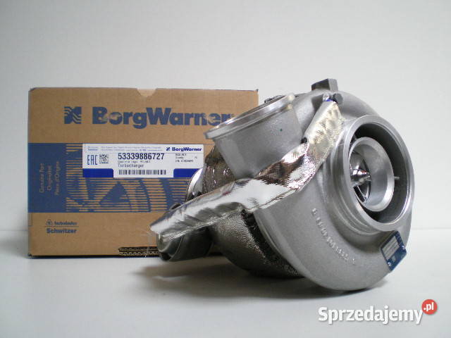 Nowa turbosprężarka BorgWarner KKK 53339886727 mazowieckie Siedlce sprzedam