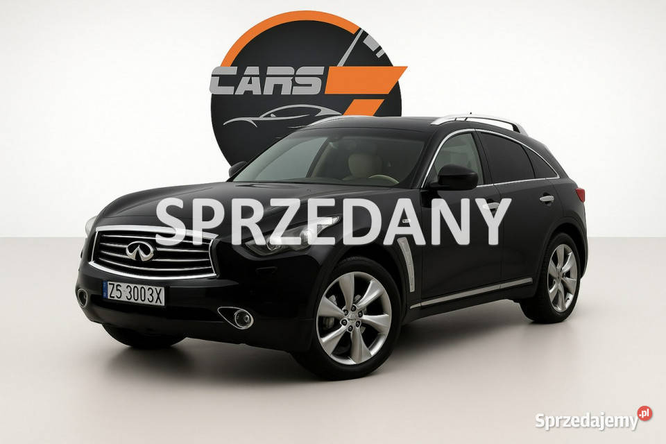Infiniti FX 50 FX50S Salon Polska niski przebieg kurtyny powietrzne Infiniti Szczecin
