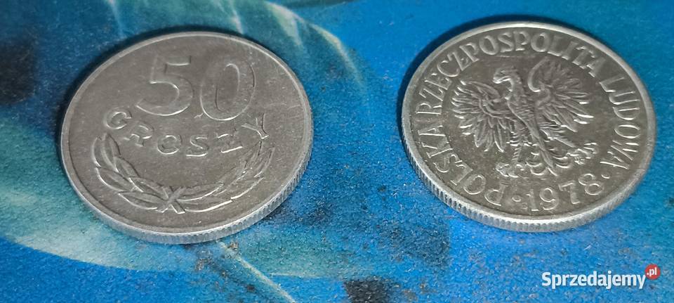 Monety PRL 50 groszy 19781987 Gliwice