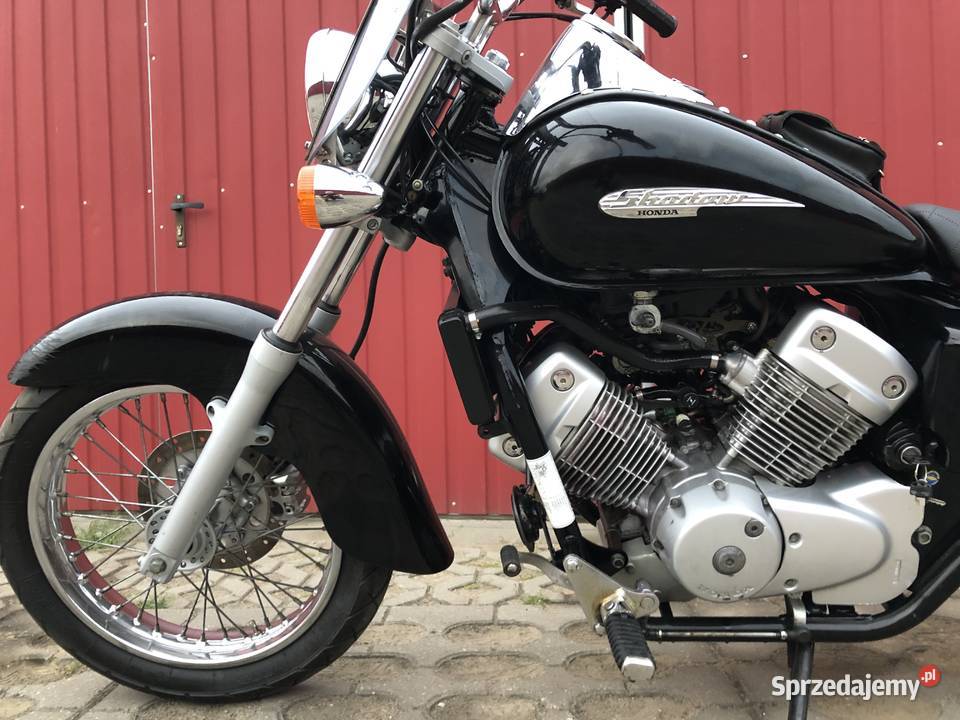 Honda Shadow VT 125 C Piękna NOWA tłumik SILVER Żyrardów