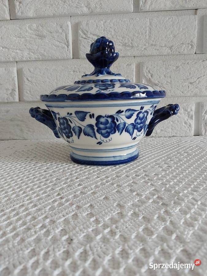 Gżel ceramiczna bombonierka Zielona Góra