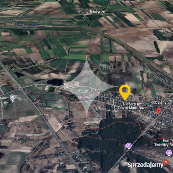 działki w centrum Kobylan Kobylany