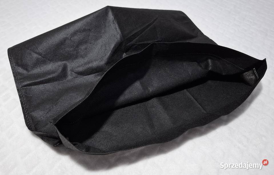 Worek woreczek materiałowy 39x39 Reserved czarny Czeladź