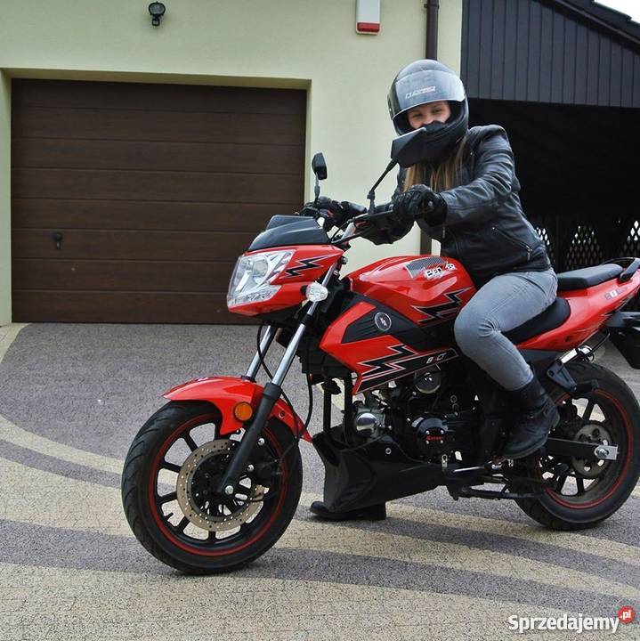 MotorowerMotocykl Benzer Bolt 5070 odzież Motoryzacja Śrem
