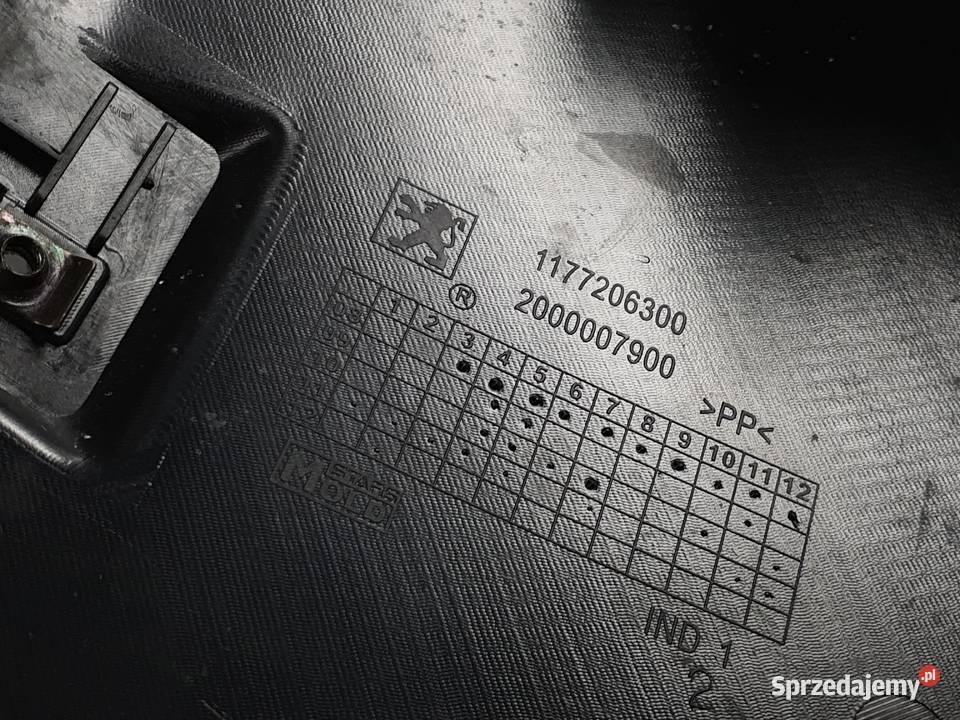 OSLONA NAKLADKA NA NOGI PEUGEOT EVIVACITY Plastiki Janowice