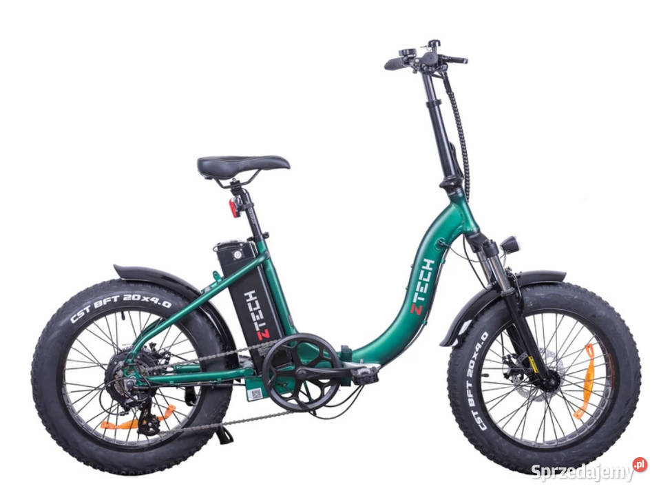 ZTech ZT89E Cameo Fatbike Składany rower Łańcut