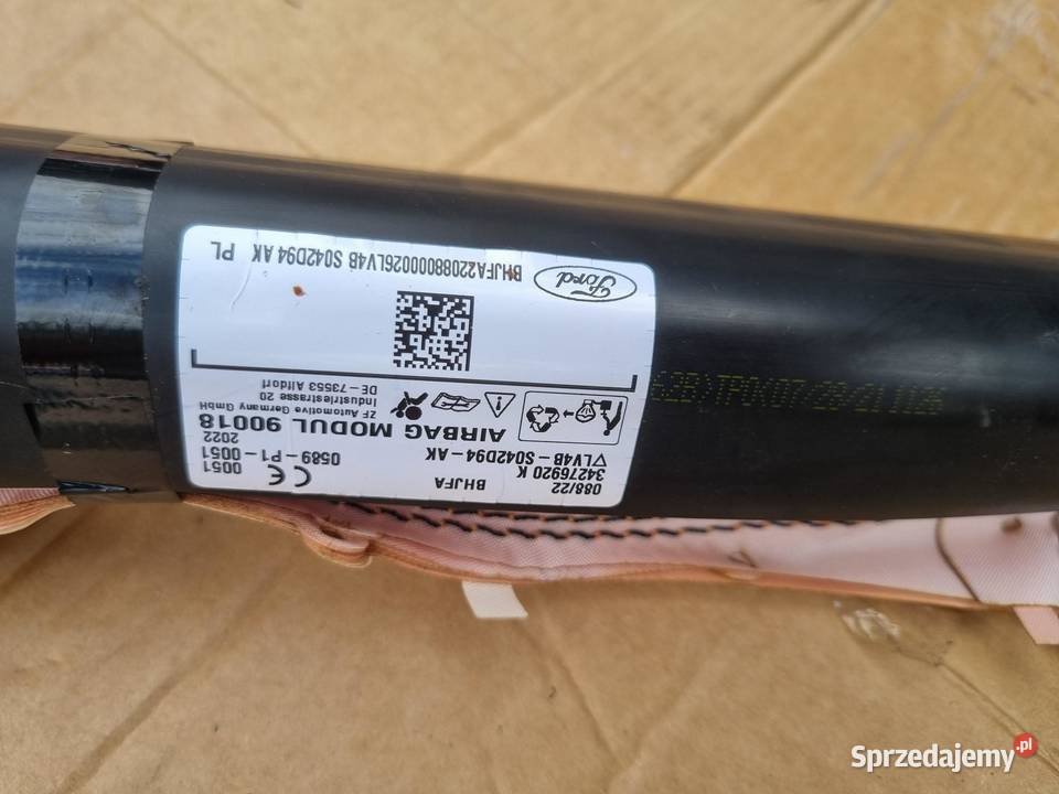 KURTYNA AIRBAG PRAWA FORD KUGA MK3 LV4BS042D94AK Poduszki powietrzne sprzedam