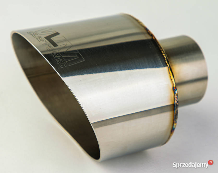 Końcówka wydechu tłumika owal stal nierdzewna sprzedam