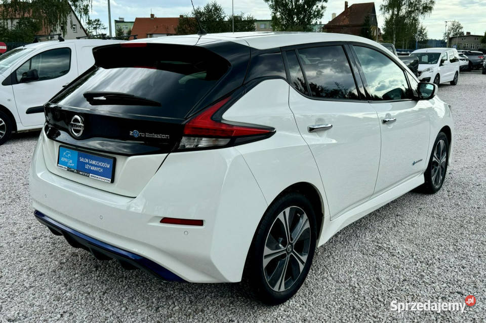 Nissan Leaf TeknaSerwisStan idealnyGwarancja Rok produkcji 2019 Kamienna Góra