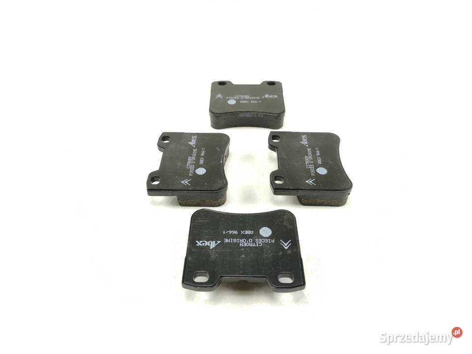 KLOCKI HAMULCOWE PRZÓD CITROEN SAXO 9603 lubelskie