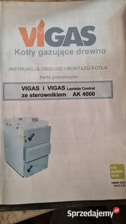 Kocioł Vigas 40 kW Sieraków