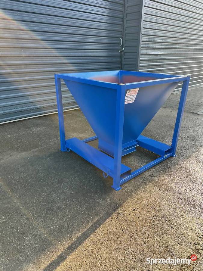 Kosz zasypowy do big bag workownica paczkarka Biznes i Przemysł