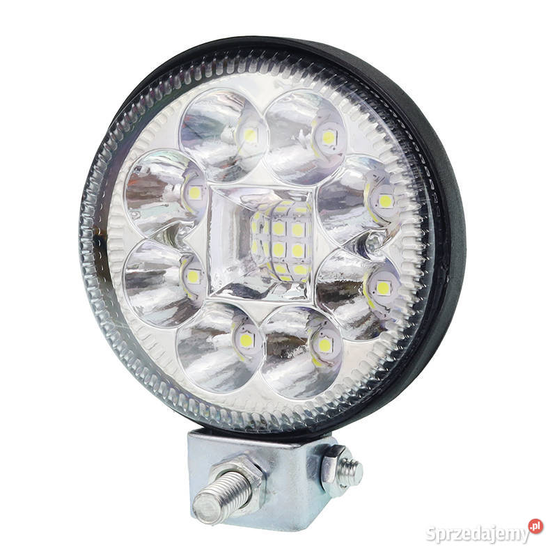 LAMPA ROBOCZA HALOGEN LED 12 LED OKRĄGŁA 1236V lubelskie