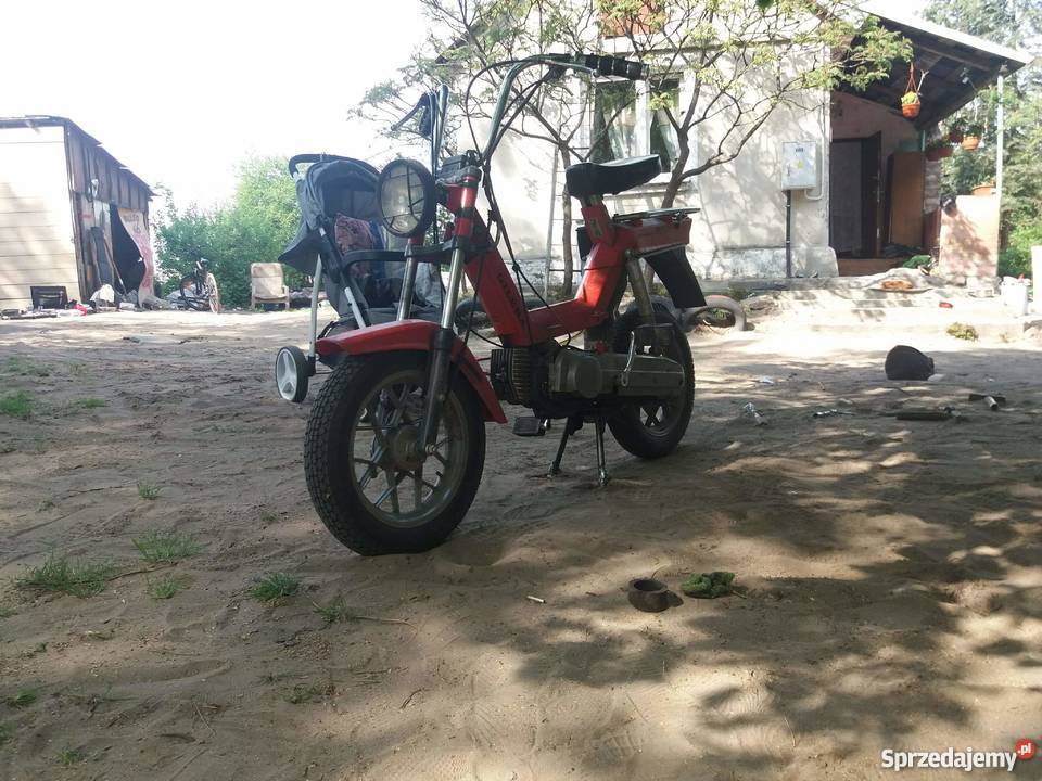 jedyna taka gilera ec1 motorower zabytek sprowadzony Tomaszów Lubelski