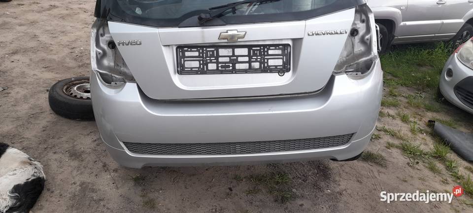Chewrolet aveo t 250 zderzak tyl śląskie Zawiercie