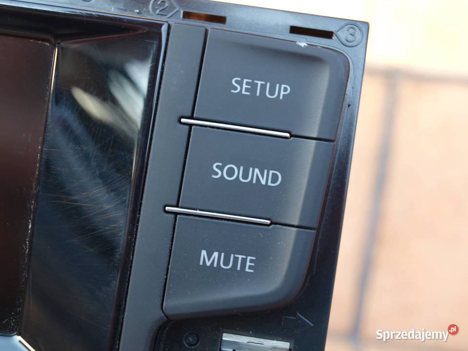 VW Polo Passat Transporter radio nawigacja panele sterowania, przełączniki Kalisz