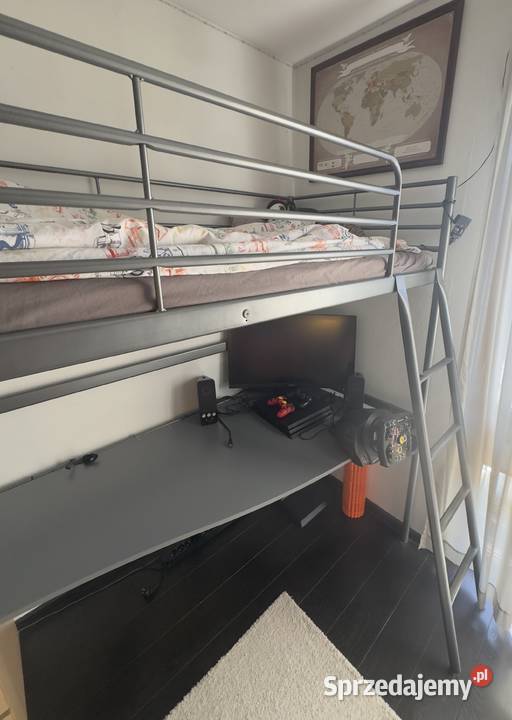 Łóżko biurko Ikea Svarta dolnośląskie