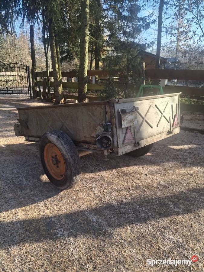 Przyczepka tz4k kipper traktorek ogrodowy wywrotki Krosno Odrzańskie