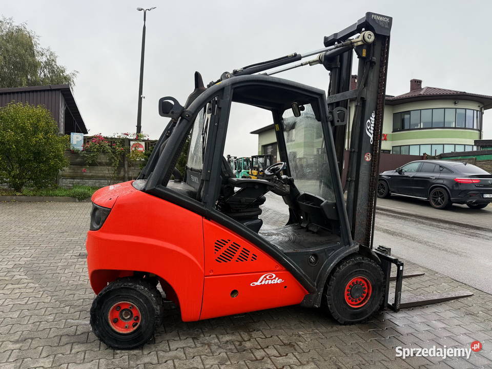 wózek widłowy LINDE H35D diesel udźwig 3500 diesel Działoszyn