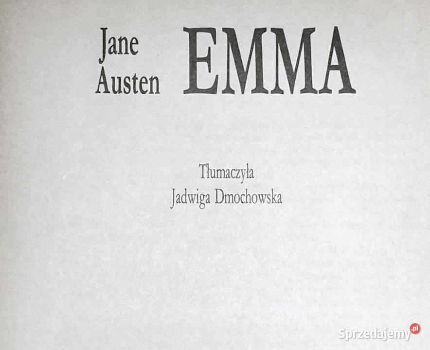 Emma Jane Austen Pozostałe Chełm