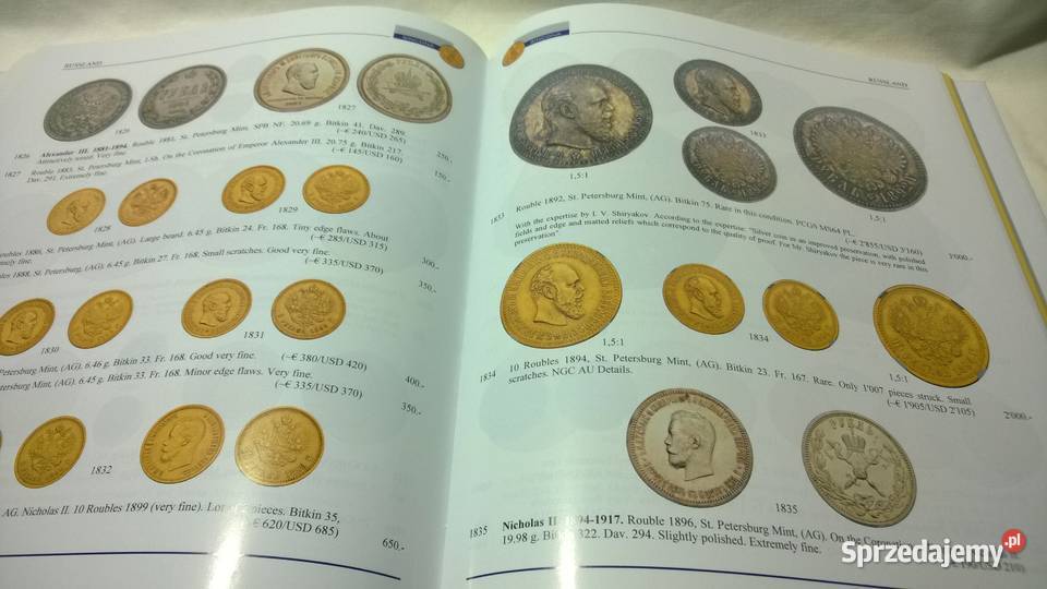 KATALOG AUKCYJNY 632020 ZURICH mazowieckie Warszawa sprzedam