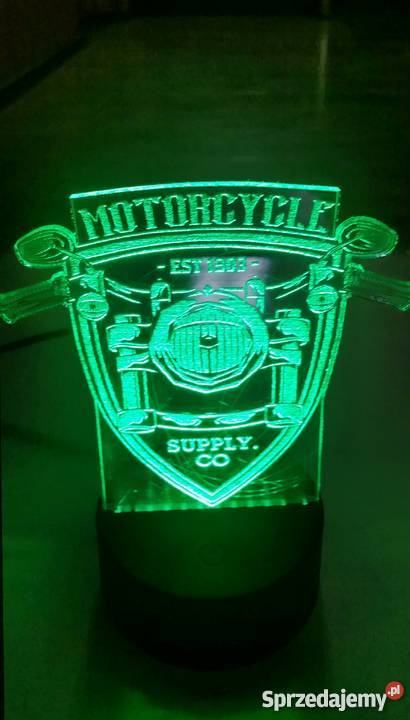 Lampka led 3d Harley Davidson Motor Czechowice-Dziedzice sprzedam