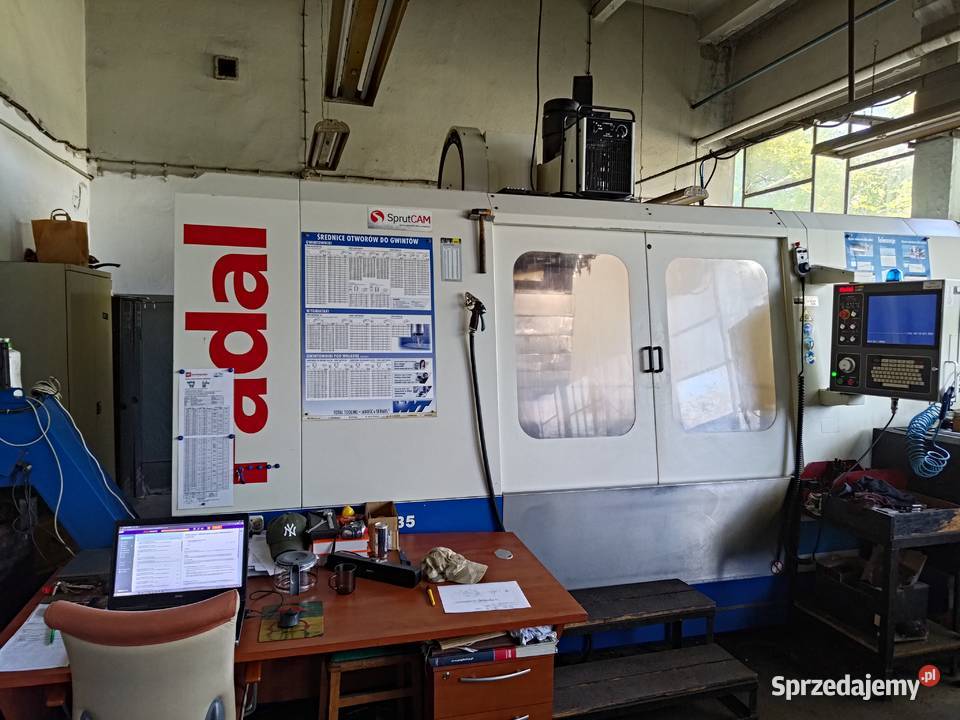 Centrum obróbcze FADAL VMC6535HT Produkcja