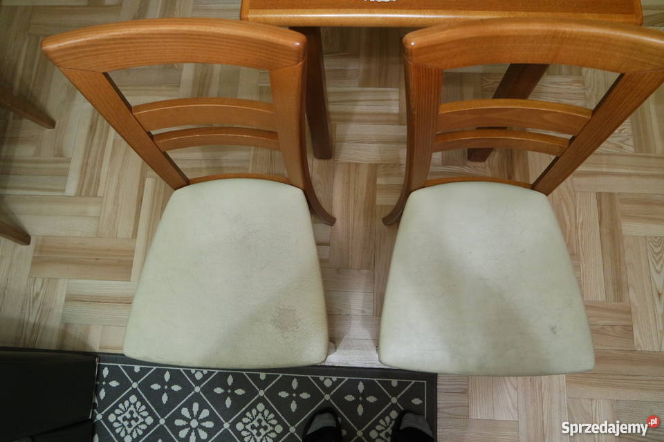 Krzesło krzesła Black Red White Trax