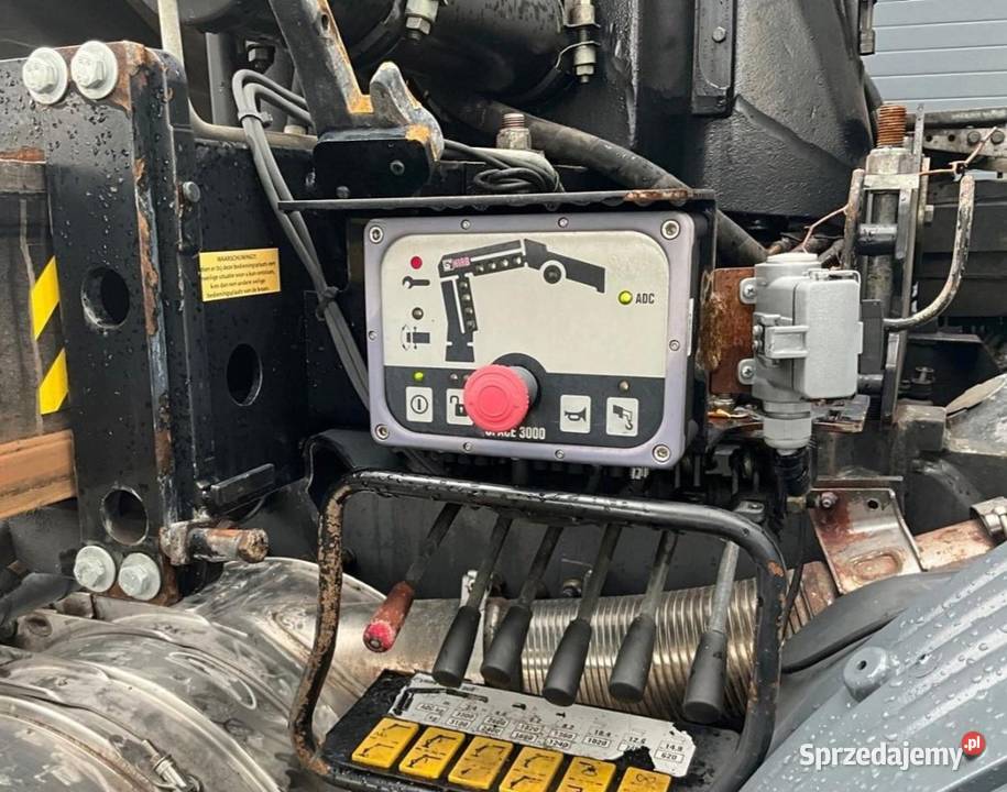 Wywrotka 7x6 z dzwigiem kabina scanis mazowieckie Warszawa