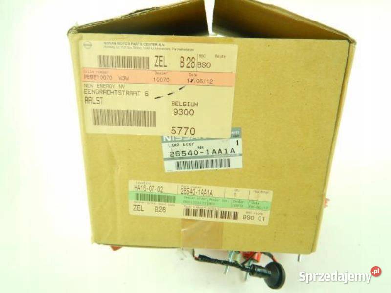 LAMPA PRAWY TYŁ TYLNA NISSAN MURANO 0910 sprzedam