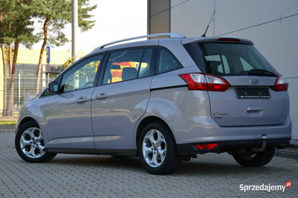 Ford Grand C Super Stan 16TDCI 95 Serwis Nowe Zarejestrowany w Polsce Kutno sprzedam
