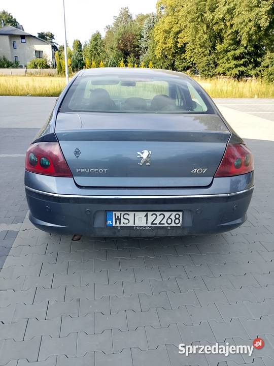 Peugeot 407 20 Benzgaz uszkodzony mazowieckie Siedlce sprzedam