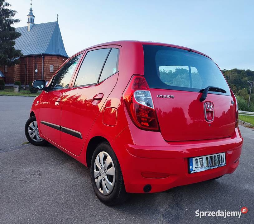Ładny nie zgnity Hyundai i10 lifcie benzyna z 168100km Domaradz