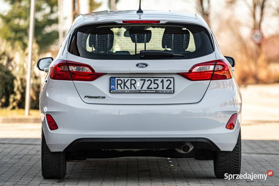 Ford Fiesta Sprowadzony z Niemiec Zarejestrowany Rok produkcji 2018 Zalesie
