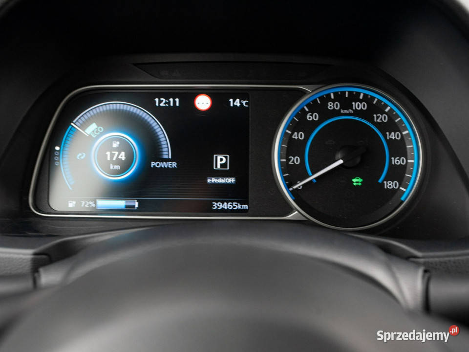 Nissan Leaf PY4419840kWh Acenta Podgrzf Kcofania nawigacja Gdańsk