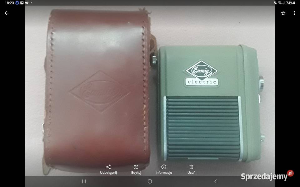 Eumig Electric kamera kolekcjonerska Kamery Siemiatycze