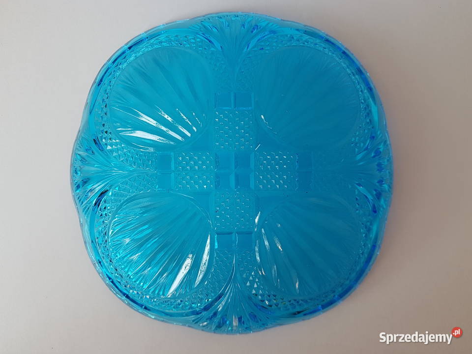Półmisek Verre Brillant Ząbkowice kolorowe szkło Porcelana i szkło Dąbrowa Górnicza