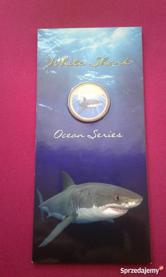 1 Dolar Australia 2007 r Rekin UNC Blister