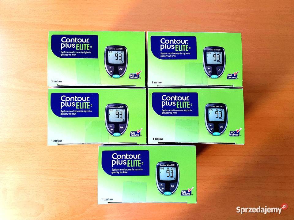 Glukometr Contour Plus Elite Paski testowe Piotrków Trybunalski