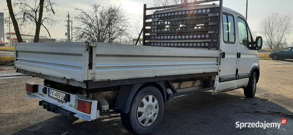 Opel Movano 25 Cdti 2005r 7 osobowy wielkopolskie Kalisz