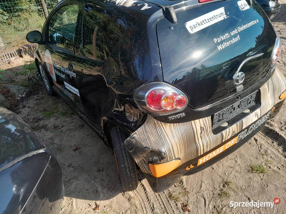 Toyota Aygo 10 benzyna 2014r z de klima skóra wielkopolskie Wronki