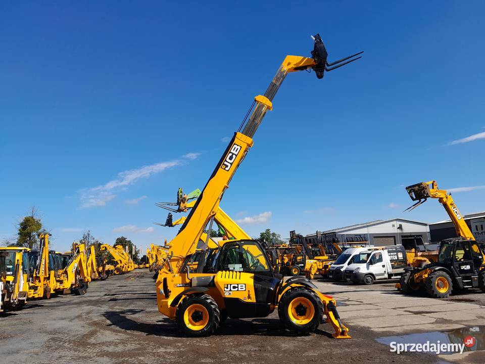JCB 540140 2019R ŁADOWARKA TELESKOPOWA MANITOU Krotoszyn