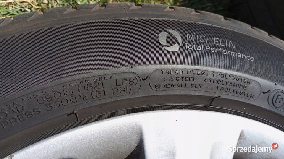 KOŁA OPONY FELGI BMW F20 F30 F32 18 MICHELIN Nowy Tomyśl