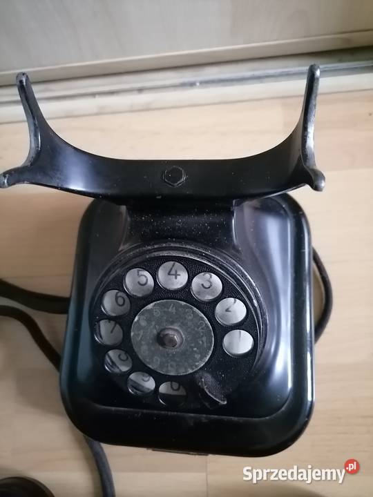 Stary telefon z lat 30 tych Telefony przewodowe Kraków sprzedam