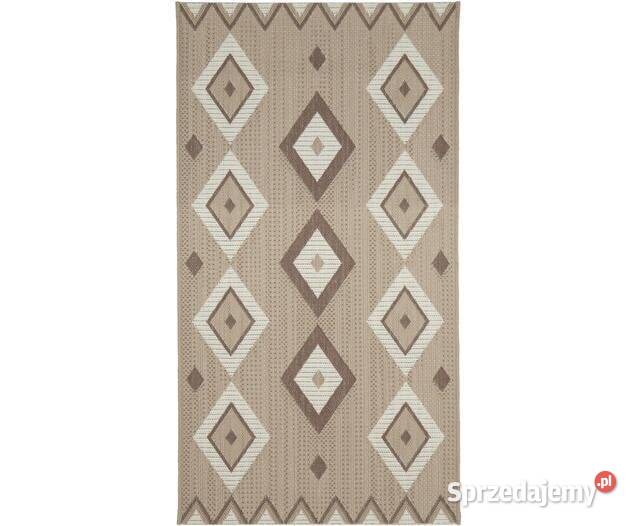 Dywan 120x170 loft boho dom taras altanka beż