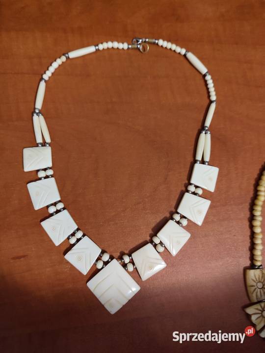 Nietuzinkowe naszyjniki z kości Myślibórz