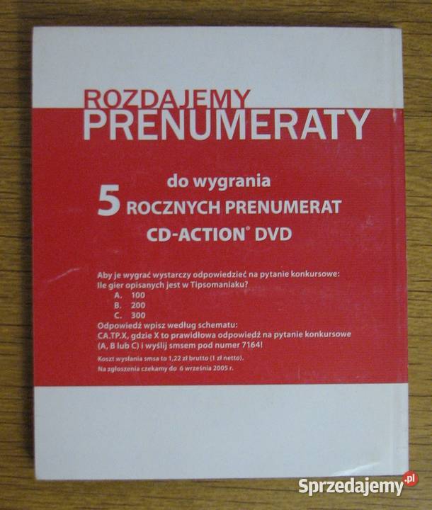 CD Action TipsoManiak 100 ważnych gier XXI wieku
